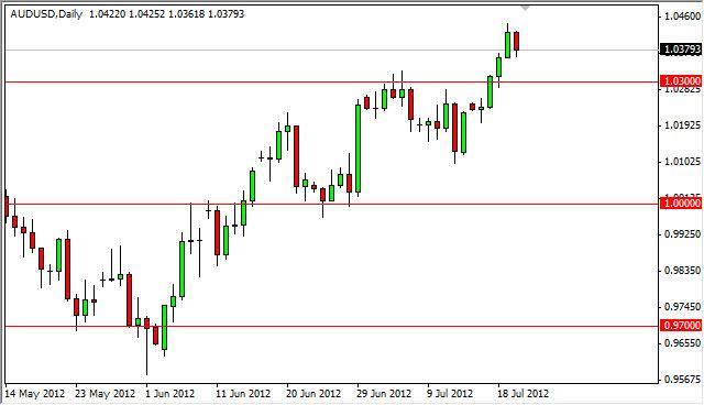 AUD/USD forecast July 23, 2012, Technical Analysis AUD/USD forecast July 23, 2012, Technical Analysis