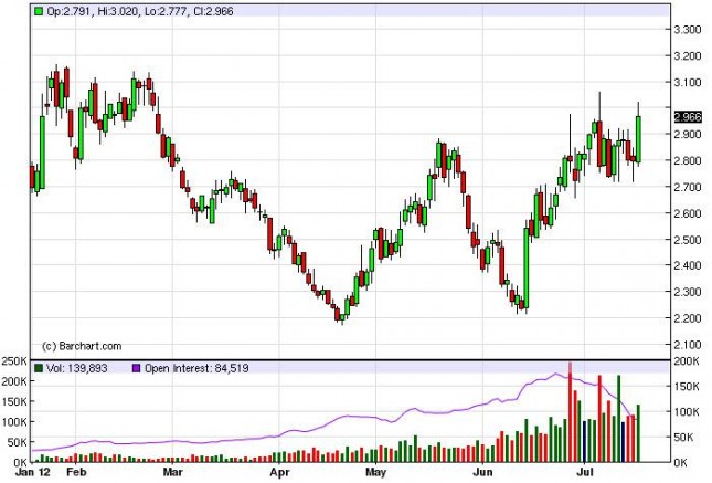 Natural Gas Forecast July 19, 2012, Technical Analysis Natural Gas Forecast July 19, 2012, Technical Analysis