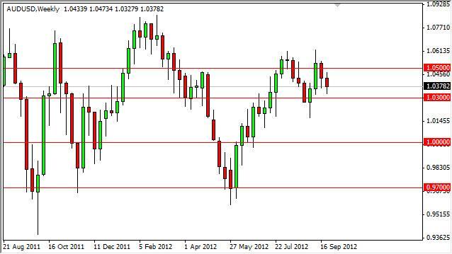AUD/USD forecast for the week of October 1, 2012, Technical Analysis AUD/USD forecast for the week of October 1, 2012, Technical Analysis