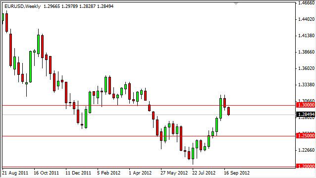 EUR/USD forecast for the week of October 1, 2012, Technical Analysis EUR/USD forecast for the week of October 1, 2012, Technical Analysis