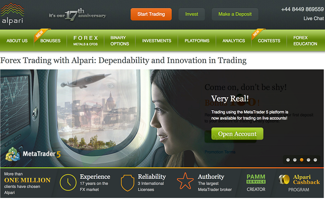 Alpari forex review